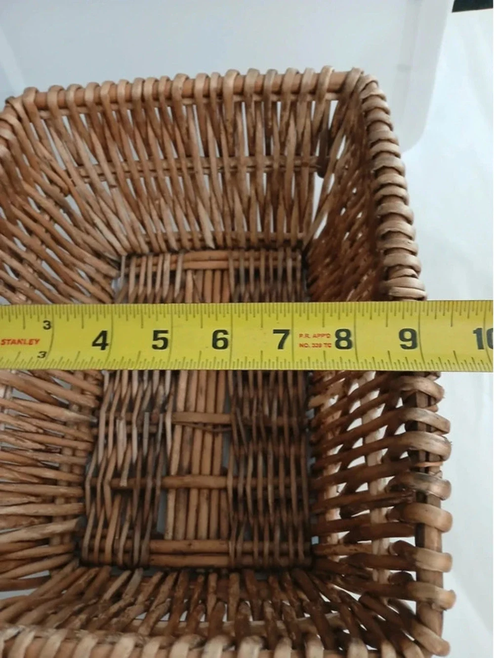 Weaved basket for storage